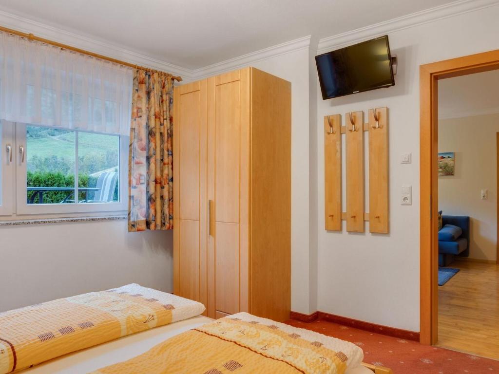 Posteľ alebo postele v izbe v ubytovaní Modern apartment in Salzburger with terrace