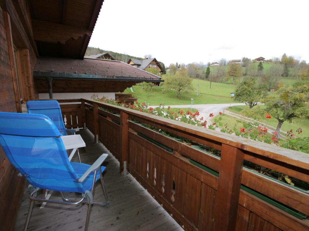 Balkón alebo terasa v ubytovaní Splendid Apartment in Schladming with Sauna