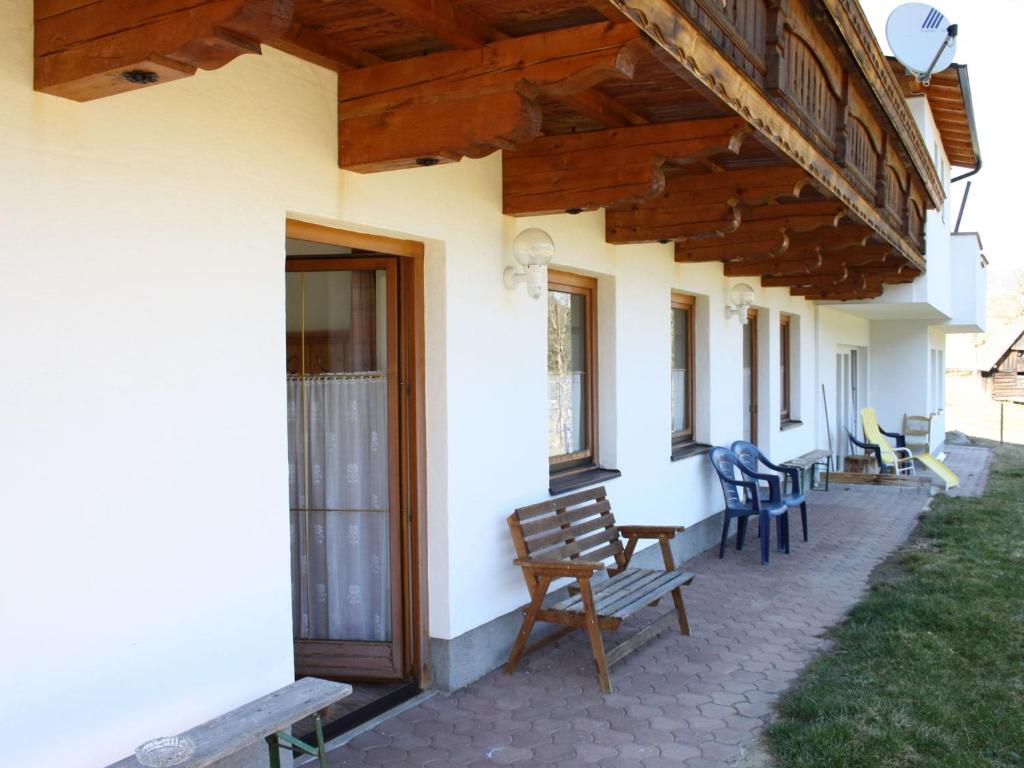 Balkón alebo terasa v ubytovaní Splendid Apartment in Schladming with Sauna