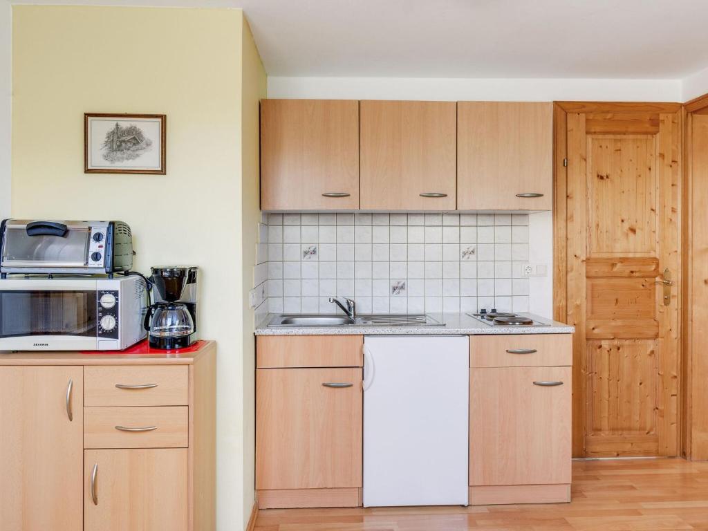 Kuchyň nebo kuchyňský kout v ubytování Apartment in Styria near Grebenzen Ski Area
