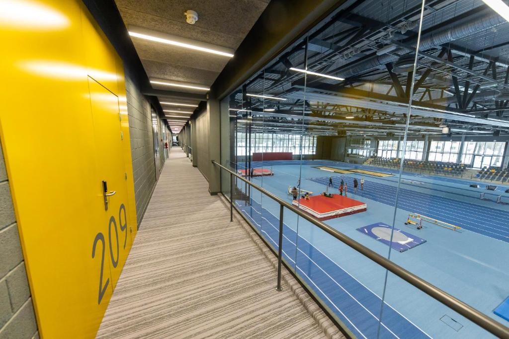Bazén v ubytování Stadium Hotel nebo v jeho okolí