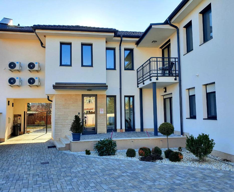 Budova, kde se apartmán nachází