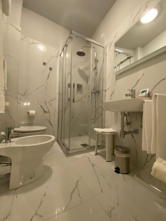 Koupelna v ubytování Locanda Casa Querini