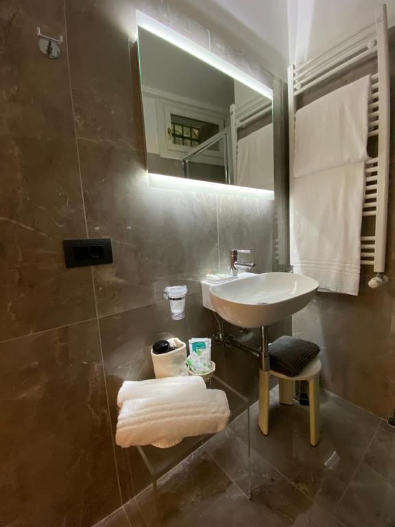 Koupelna v ubytování Locanda Casa Querini