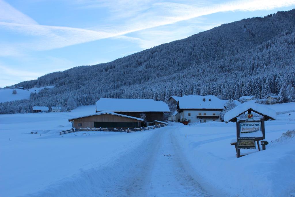 Ferienwohnungen Bulandhof during the winter