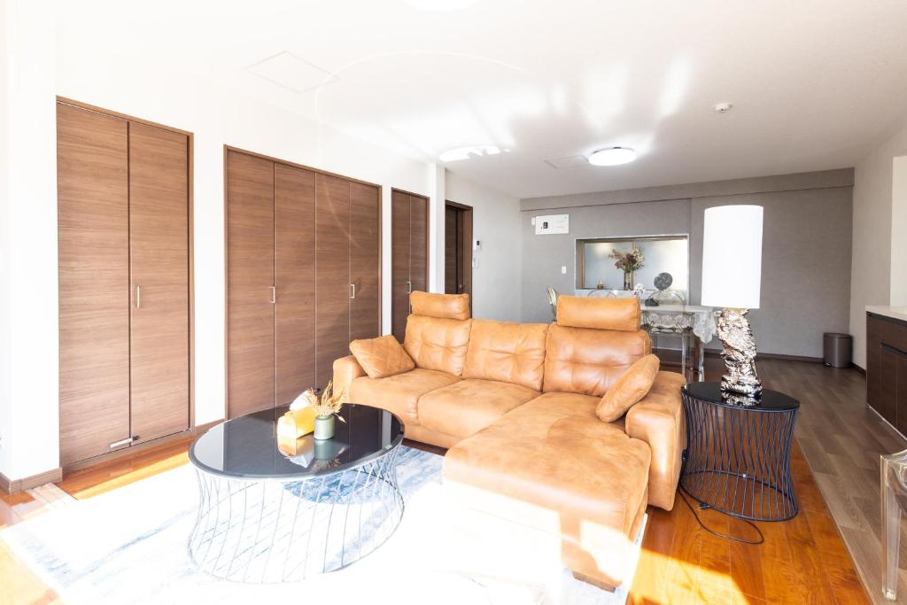 Area soggiorno di Keiko"s Home 宮浦一日一組限定海の絶景オーシャンビューのラグジュアリー別荘2000m2BBQ可海釣公園