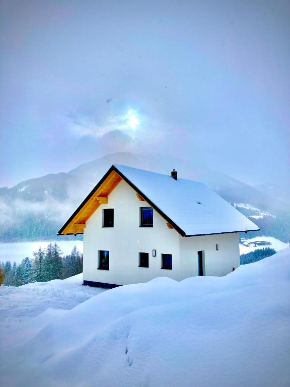 Chalet Bergblick v zimě