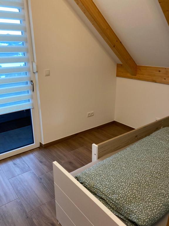 Postel nebo postele na pokoji v ubytování Chalet Bergblick
