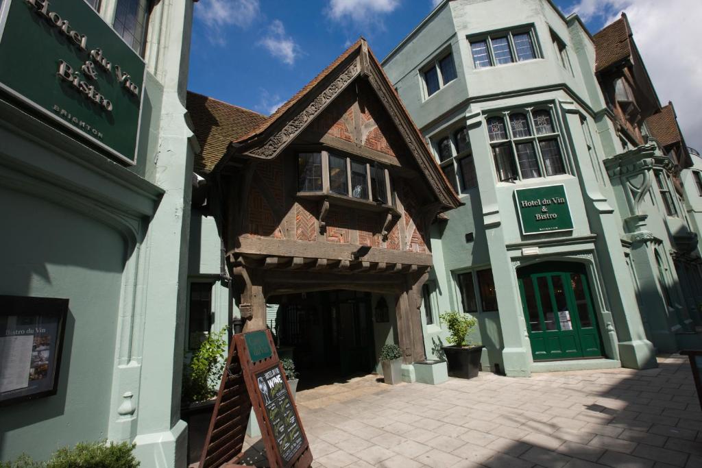 a small house in the middle of a building at Hotel Du Vin & Bistro Brighton in Brighton & Hove