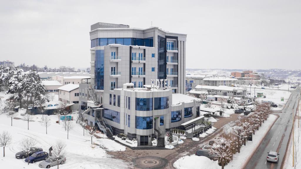 Hotel Ženeva Lux v zimě