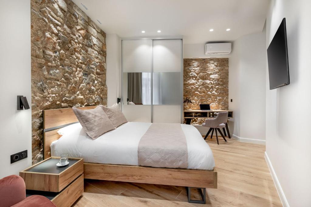 Posteľ alebo postele v izbe v ubytovaní J&A Luxury Residence