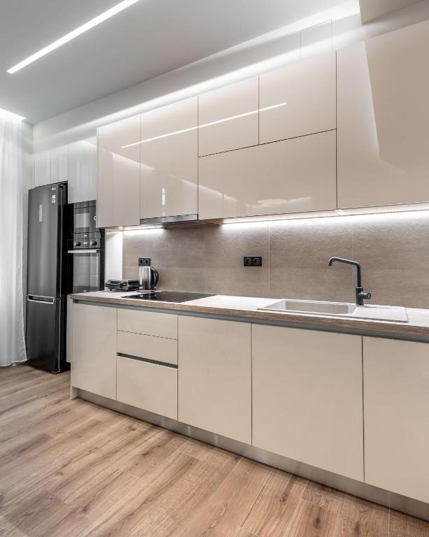 Kuchyňa alebo kuchynka v ubytovaní J&A Luxury Residence