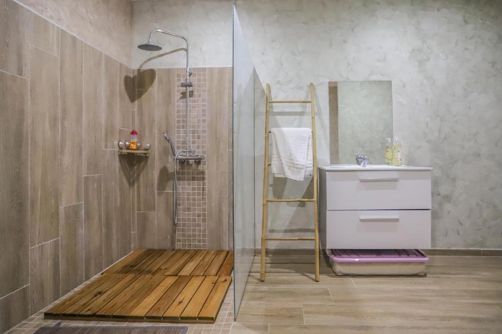 Koupelna v ubytování Camping maeva Escapades Colomba