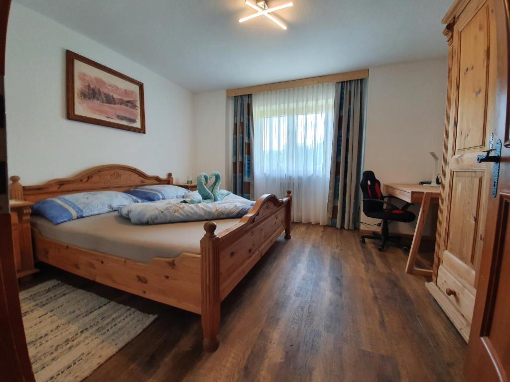 Posteľ alebo postele v izbe v ubytovaní Ferienwohnung Stillerhof