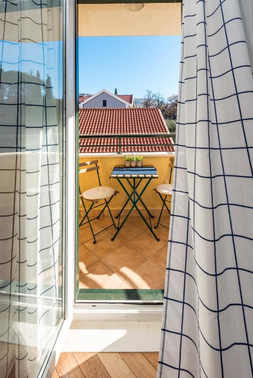 Balkón alebo terasa v ubytovaní Blumarine Apartments