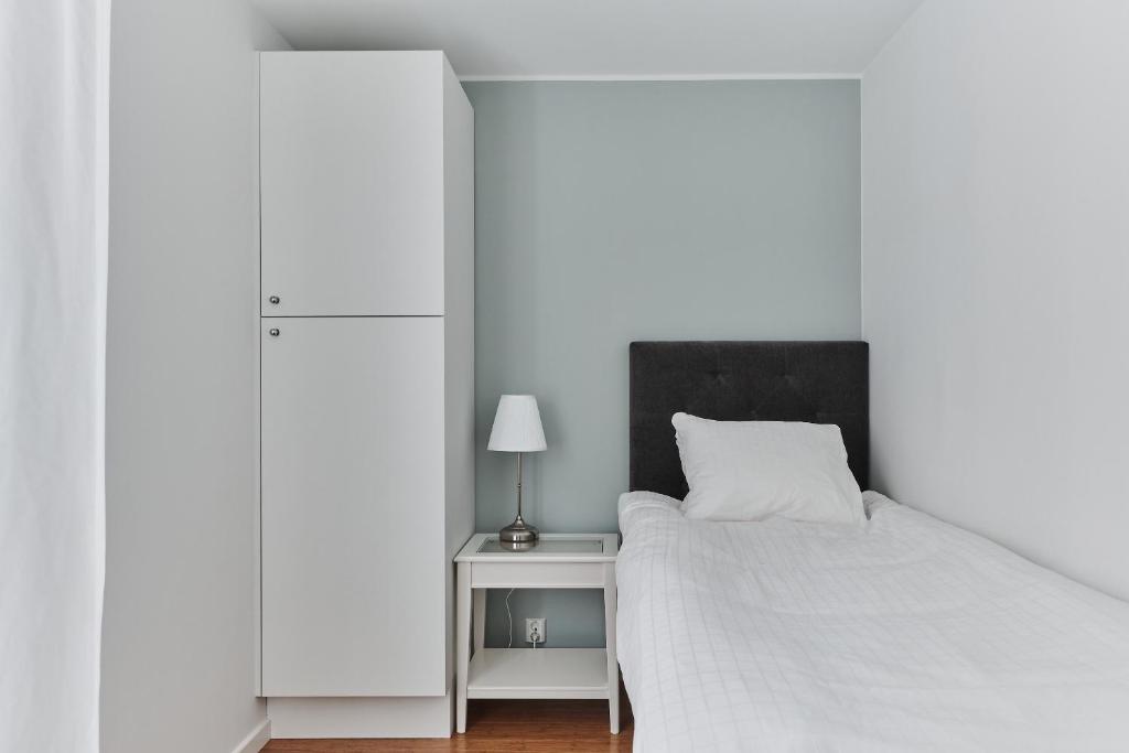 Postel nebo postele na pokoji v ubytování Continental Apartment Hotel Knivsta