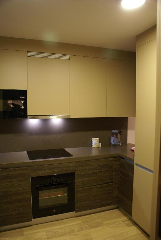 Kuchyň nebo kuchyňský kout v ubytování Apartamentos Casa Roldan