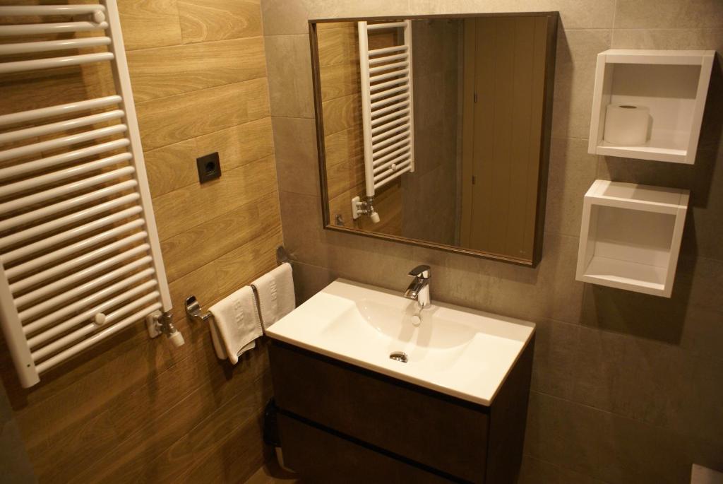 Koupelna v ubytování Apartamentos Casa Roldan