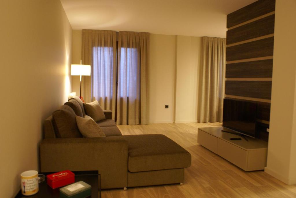 Posezení v ubytování Apartamentos Casa Roldan