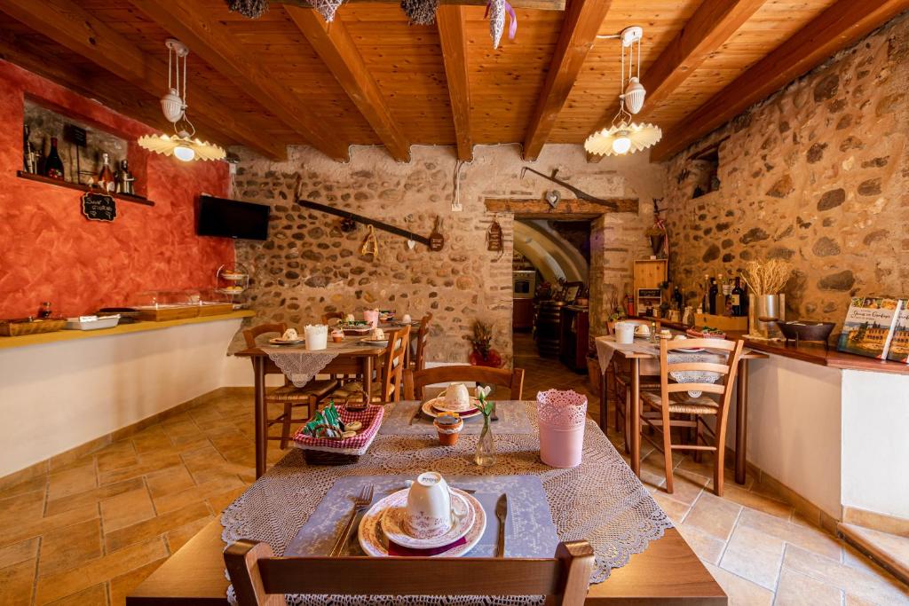 Posezení v ubytování Agriturismo Borgo di Calmasino