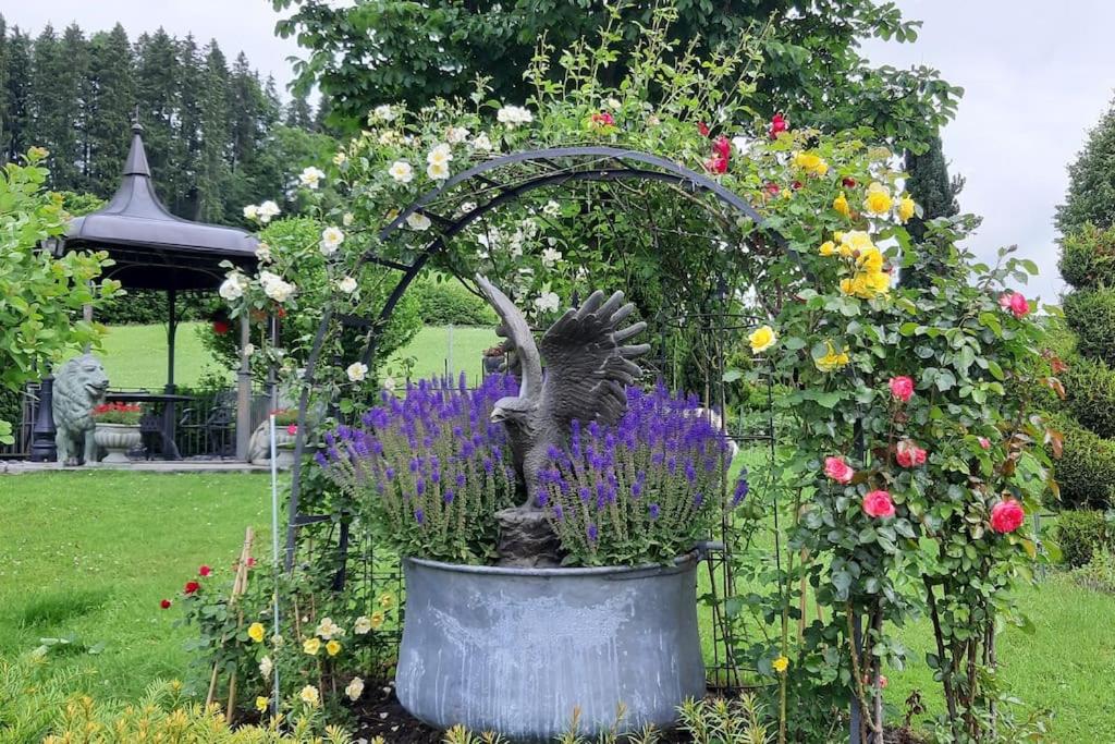 Zahrada ubytování Loft in der Natur mit Gartenzugang und Sauna