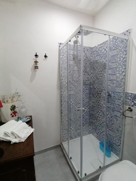 Koupelna v ubytování Il Cortiletto di Via Minniti