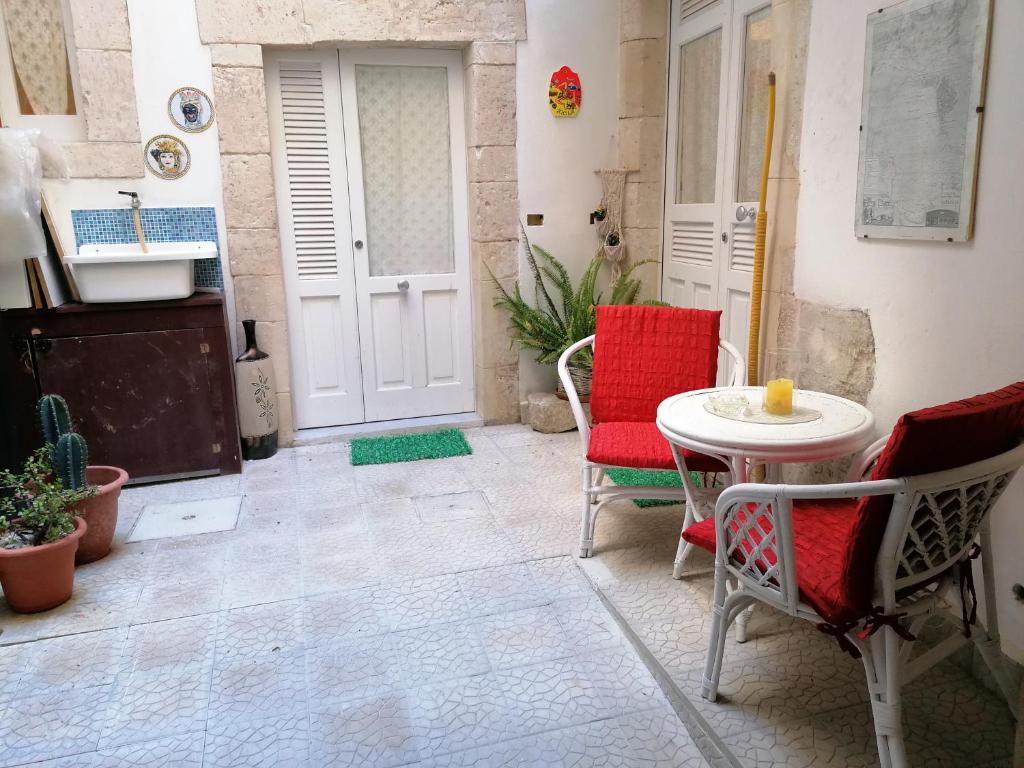 Posezení v ubytování Il Cortiletto di Via Minniti
