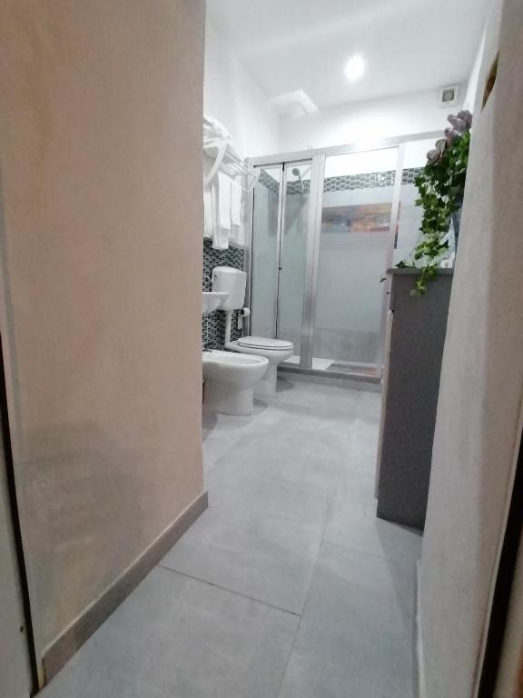 Koupelna v ubytování Il Cortiletto di Via Minniti