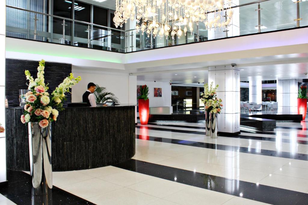 Vstupní hala nebo recepce v ubytování Radisson Hotel Paramaribo