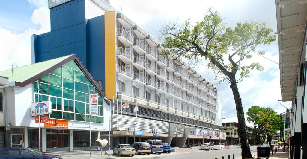 Budova, kde se hotel nachází