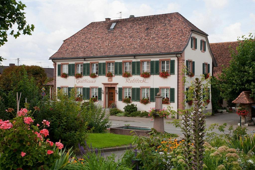Zahrada ubytování Gasthaus Rebstock Egringen