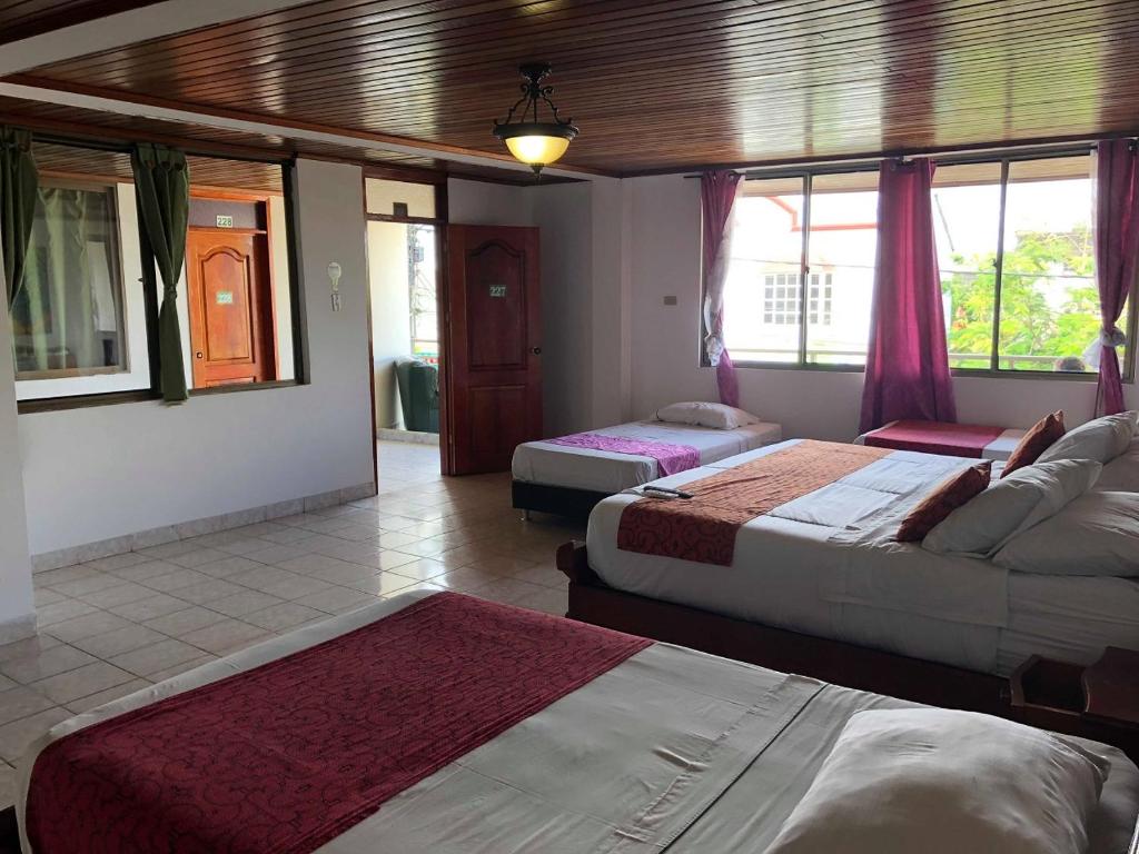 Postel nebo postele na pokoji v ubytování Hotel Yurupary AMAZONAS