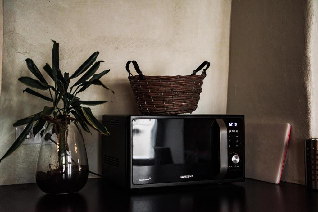 TV a/nebo společenská místnost v ubytování AirHome - Kuninga Apartment