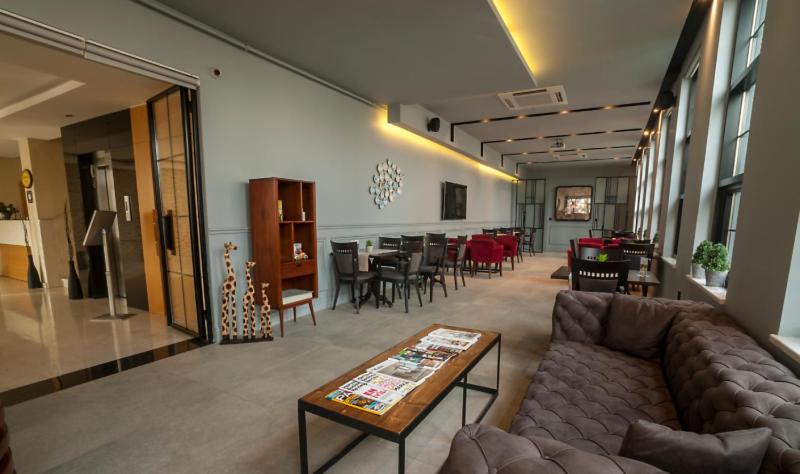 Posezení v ubytování Gosterisli Otel