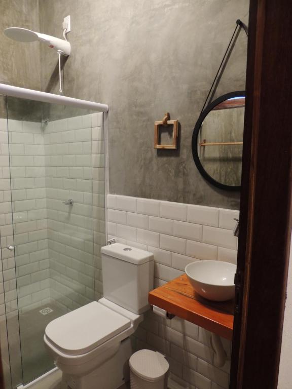 Koupelna v ubytování Akamu - Casa de Charme com Piscina Privativa