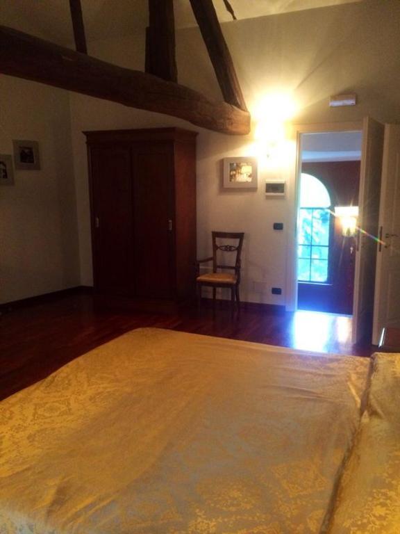 Postel nebo postele na pokoji v ubytování Villa Chiara Hotel