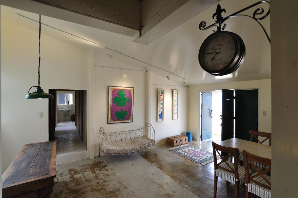 Megijima Beach Apartmentにあるベッド