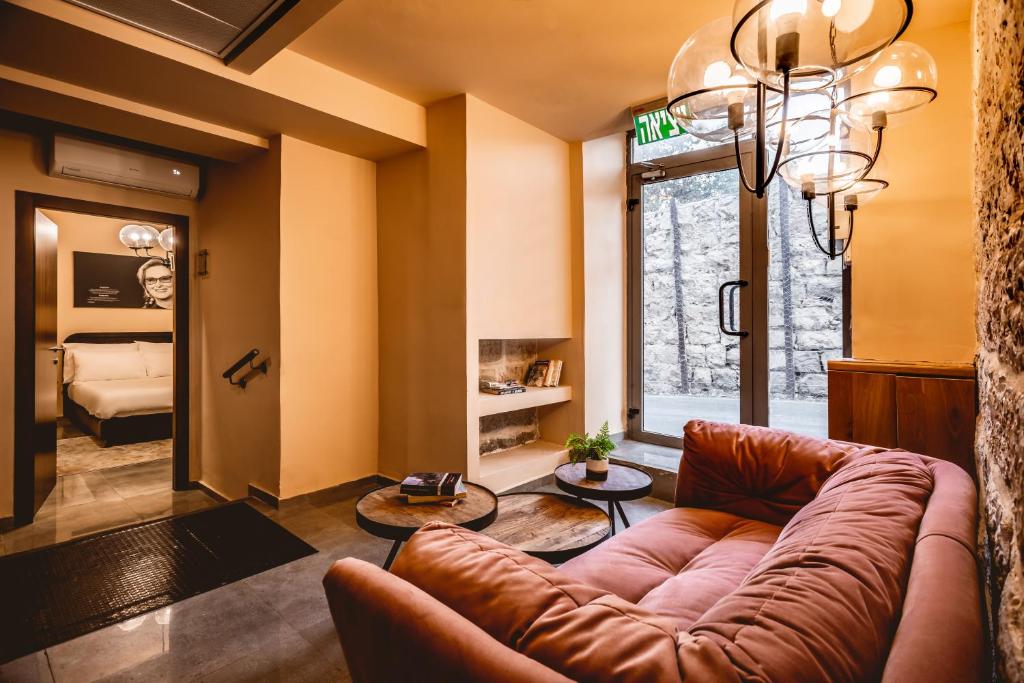 Posezení v ubytování Heleni Hotel