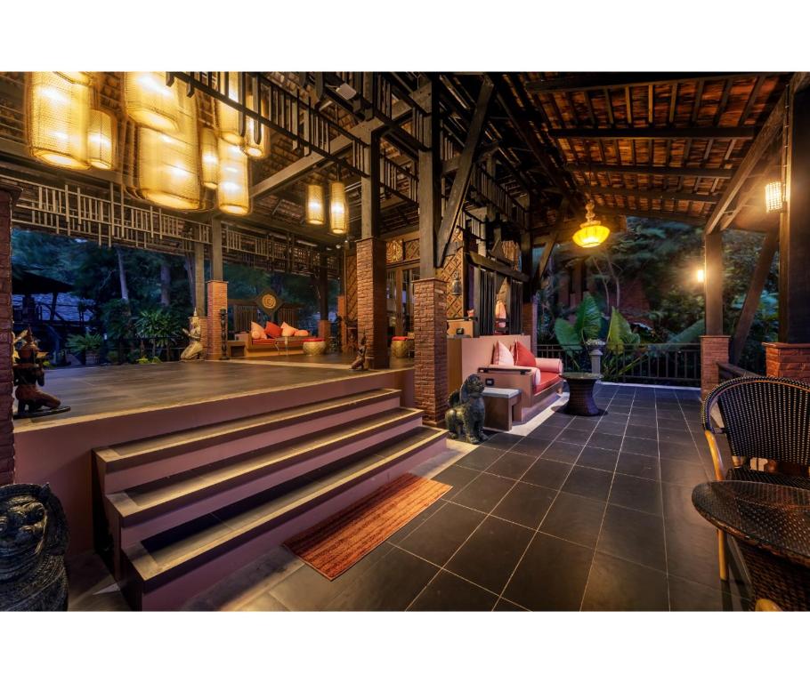 Posezení v ubytování Nirvana Beach Resort, Koh Lanta SHA Extra Plus