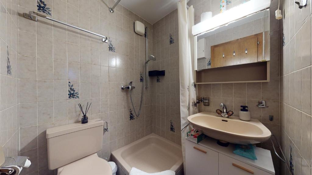 Koupelna v ubytování Beautiful 2 bedrooms apartment, perfectly located in Saillon