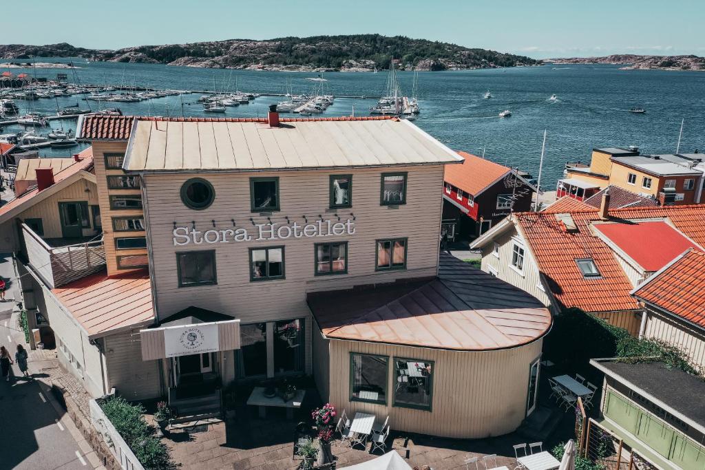 Landskap nær hotellet