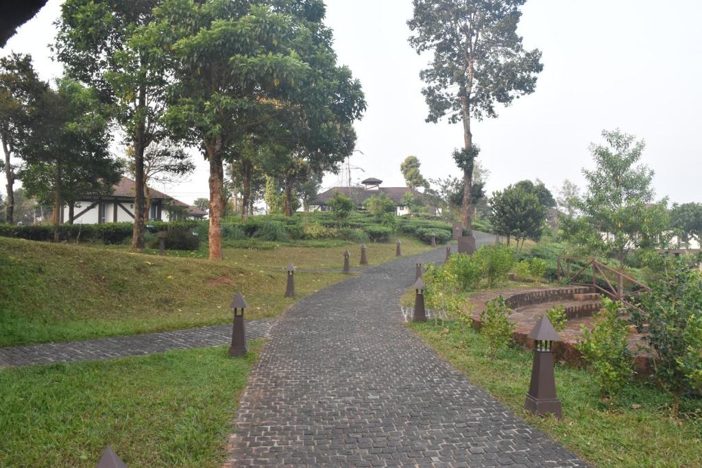 Zahrada ubytování Jeevess Retreat Wayanad