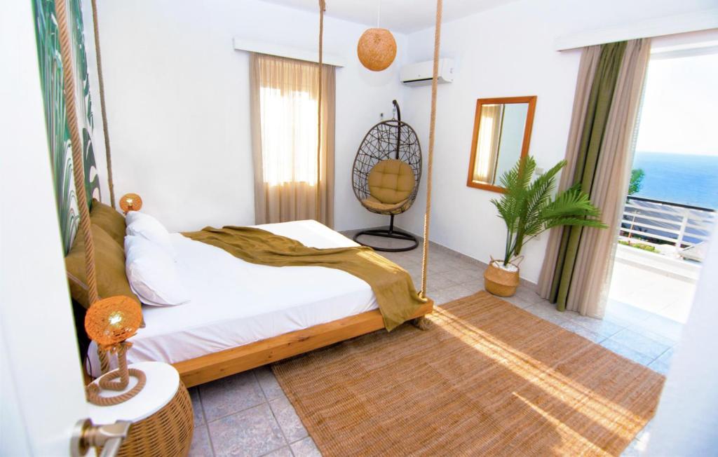Postel nebo postele na pokoji v ubytování Villa Sea Horizon