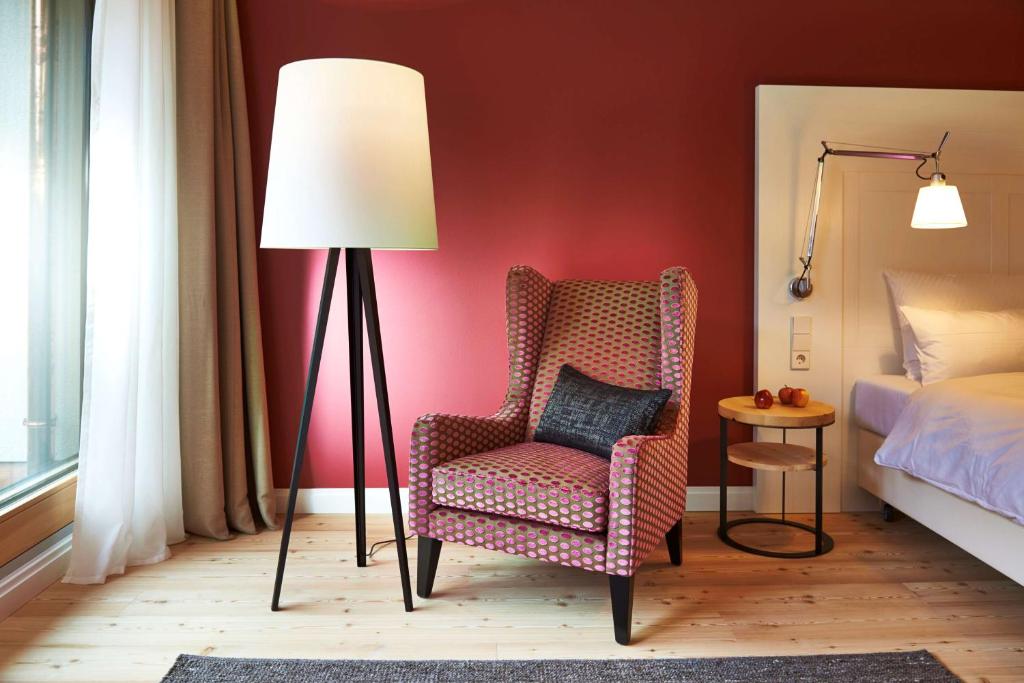Postel nebo postele na pokoji v ubytování Hotel Therme Bad Teinach