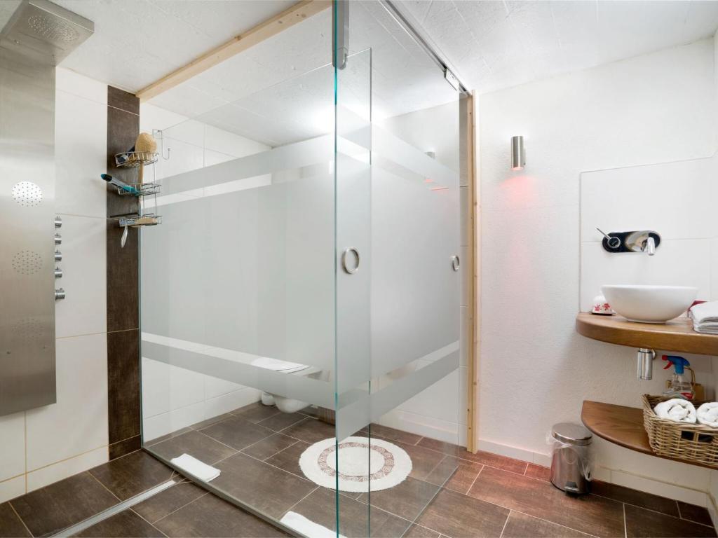 Koupelna v ubytování Apartment in Eberndorf Carinthia with sauna