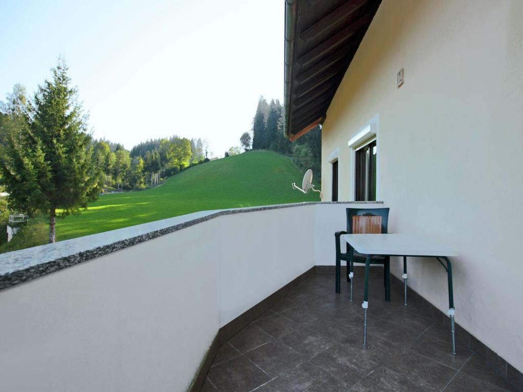 Balkón nebo terasa v ubytování Apartment in Annaberg near Dachstein Ski Area