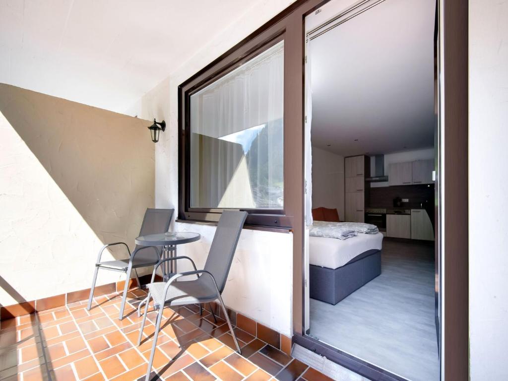 Posteľ alebo postele v izbe v ubytovaní Apartment Bergblick Anna in Kaprun with balcony