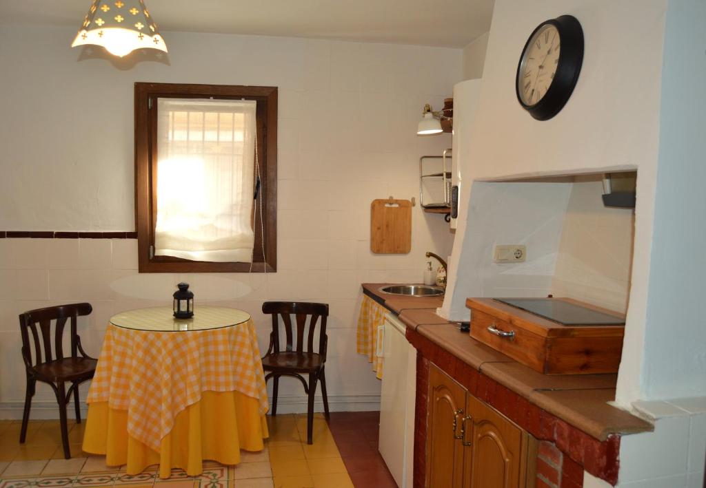 Kuchyň nebo kuchyňský kout v ubytování Casa Bethona