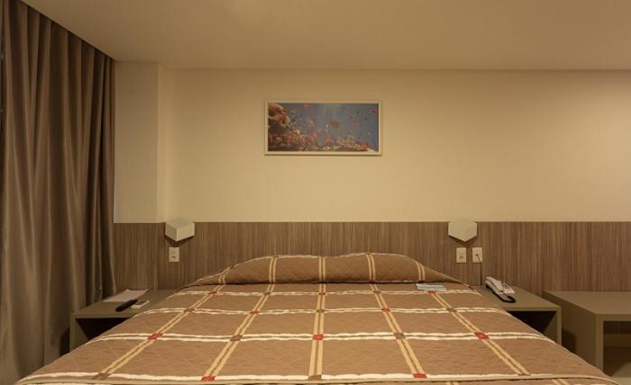 Cama ou camas em um quarto em Nord Luxxor Cabo Branco