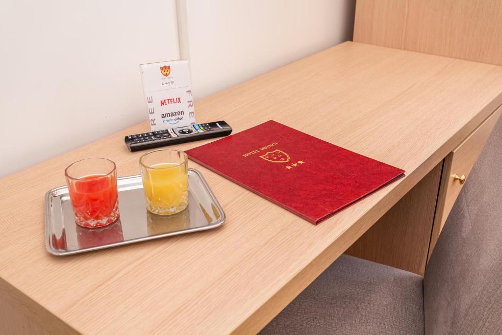 Nápoje v ubytování Hotel Medici